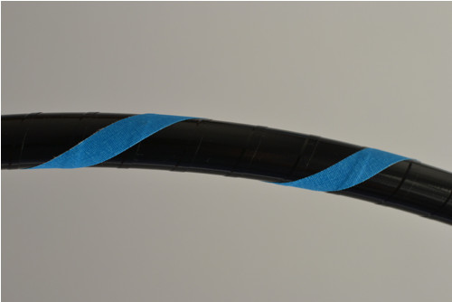 Obruč na hooping černo-modrá 90 cm — foto 3