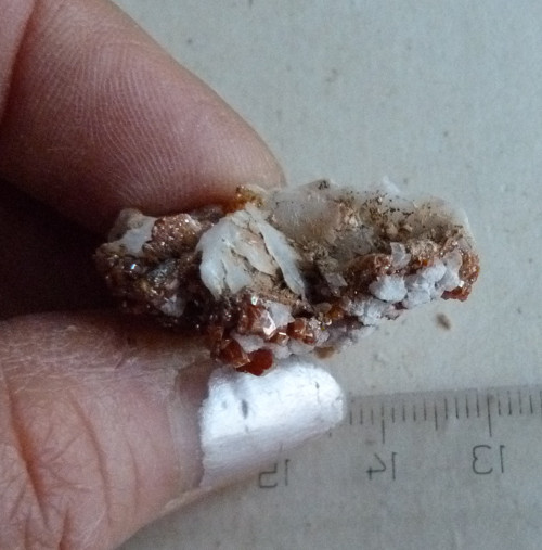 Vanadinit, baryt - 2,8 cm — foto 2