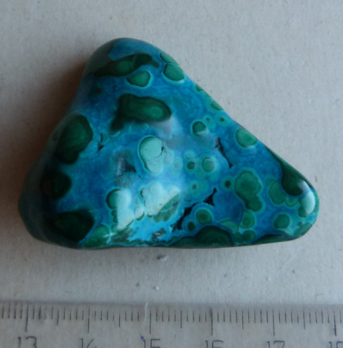 Malachit s chryzokolem - 4,5 cm Extra — foto 3