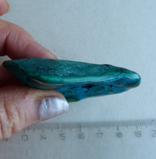Malachit s chryzokolem - 5,7 cm Extra — foto 5