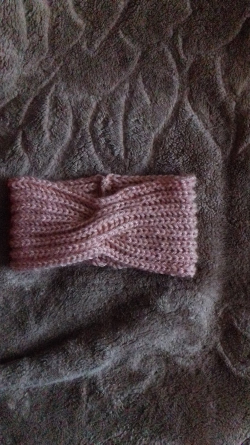 Ručně pletená čelenka — foto 2
