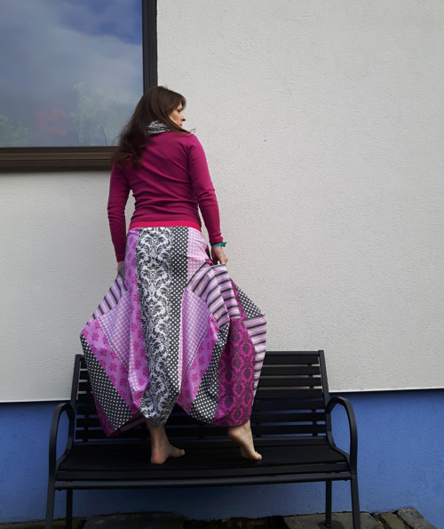 Sukně Rohaňa-růžová — foto 3