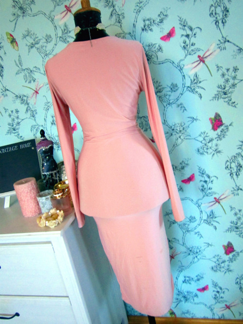 Šaty rafinované powder pink — foto 5