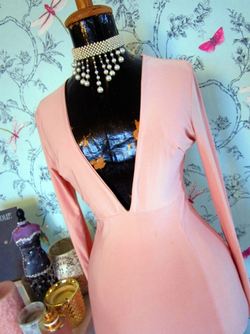 Šaty rafinované powder pink — foto 4