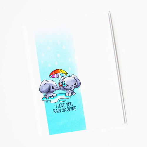 Silikonová razítka - Elephants — foto 3
