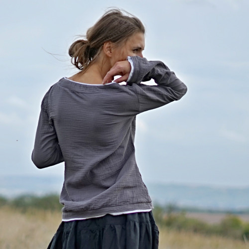 Šedá mušelínová — foto 2