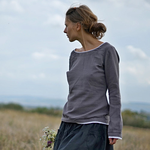 Šedá mušelínová — foto 5