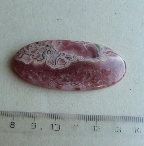 Rodochrozit kabašon - 5,8 cm, 22 g - Extra !!! — foto 3