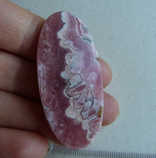 Rodochrozit kabašon - 5,8 cm, 22 g - Extra !!! — foto 4