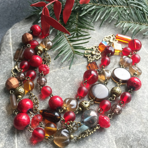Červeno hnědé korále — foto 3