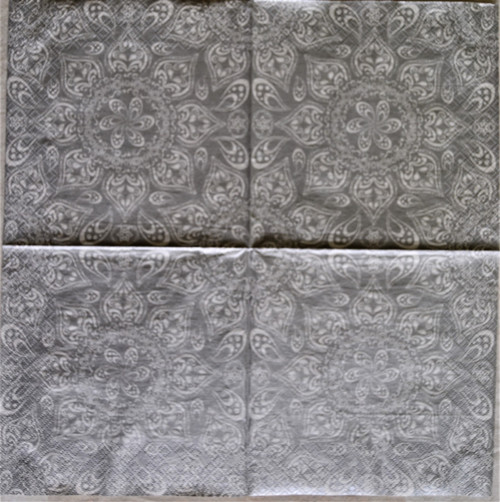 Mandala stříbrná — foto 2