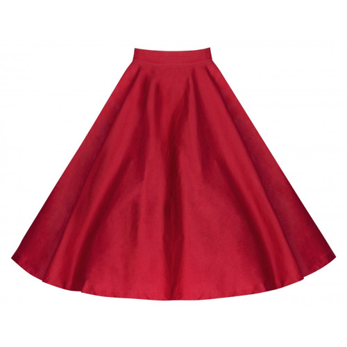 Retro Široká Sukně Mini/ Midi/ Maxi — foto 3