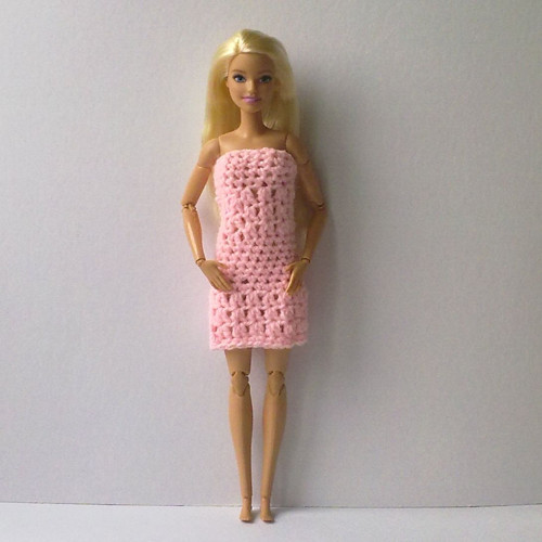 Oblečky pro Barbie - šaty, kabátek — foto 4
