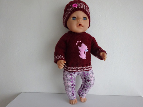 Svetr+čapka pro BABY Born — foto 3