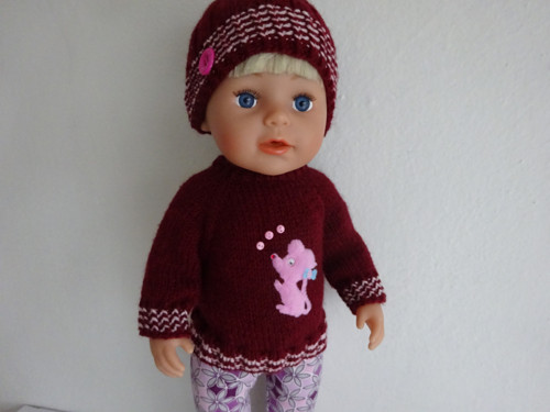 Svetr+čapka pro BABY Born — foto 5