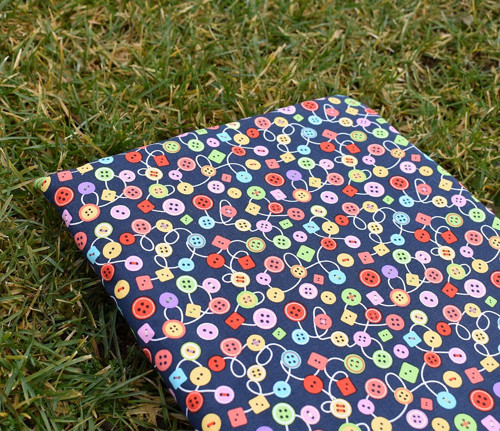 Obal na notebook - Knoflíčkový — foto 5