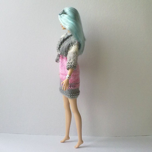 Oblečky pro Barbie - šaty + nárámek — foto 6
