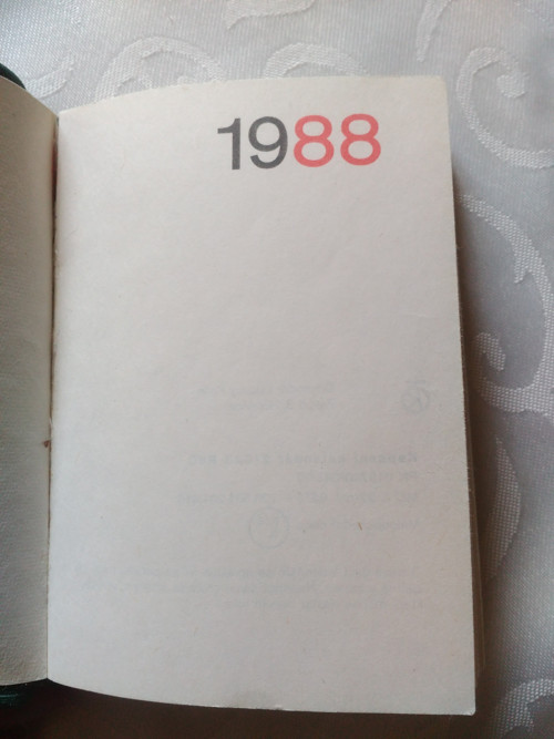 Kalendář - 1988 — foto 2