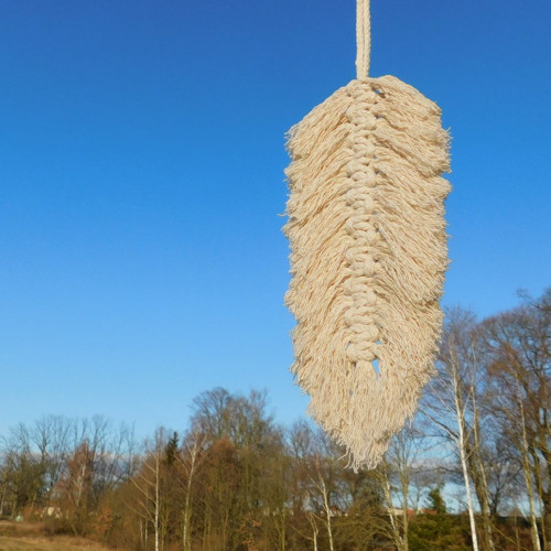 Macramé peříčko — foto 2