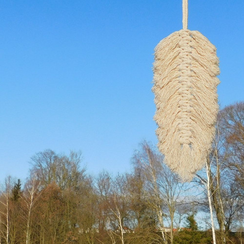 Macramé peříčko — foto 3
