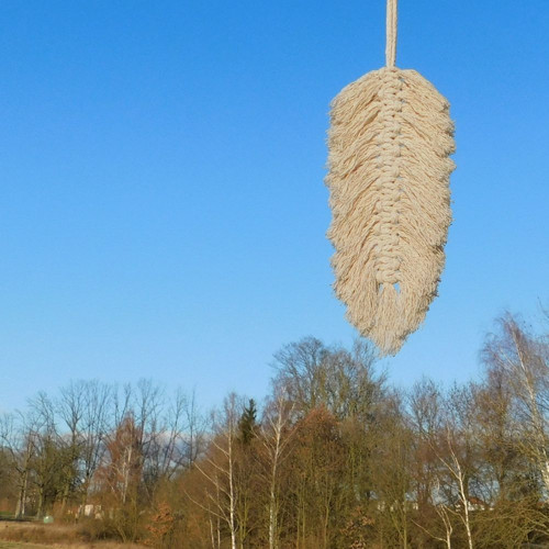 Macramé peříčko — foto 4