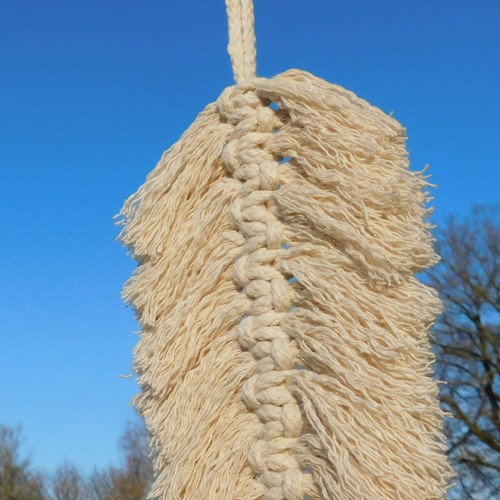 Macramé peříčko — foto 5