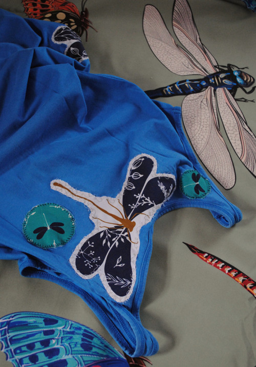 "Dragonfly", UPCYKLING tílko — foto 6