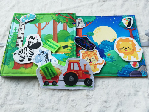 Quiet book ZOO — foto 5
