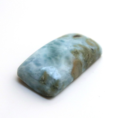 Kabošon larimar obdelník 21,3mm — foto 2