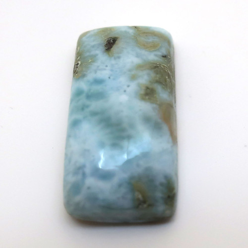 Kabošon larimar obdelník 21,3mm — foto 3