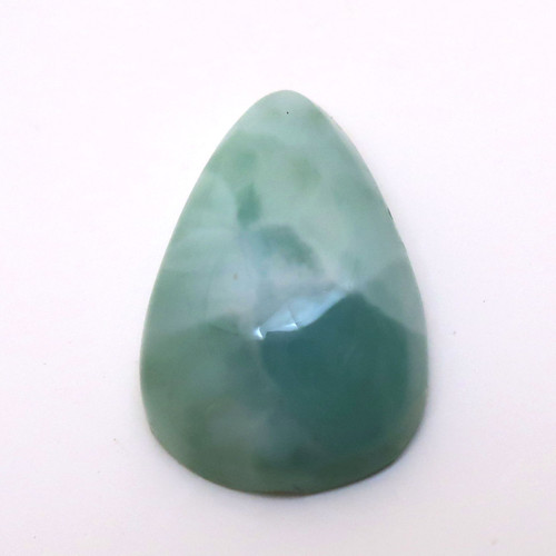 Kabošon larimar kapka 16,3mm — foto 2
