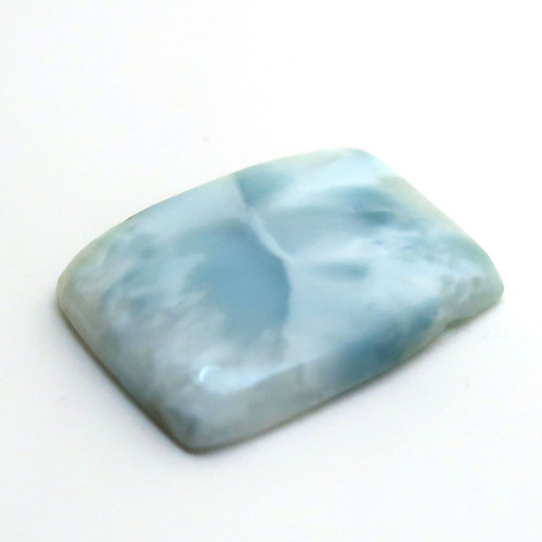 Kabošon larimar obdelník 19,5mm — foto 2
