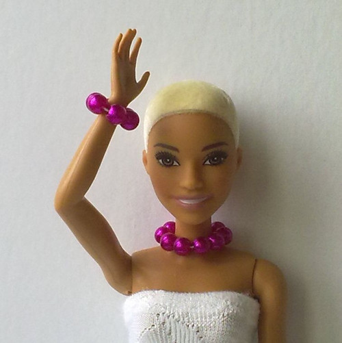 Šperky pro Barbie - náhrdelníky 3ks — foto 4
