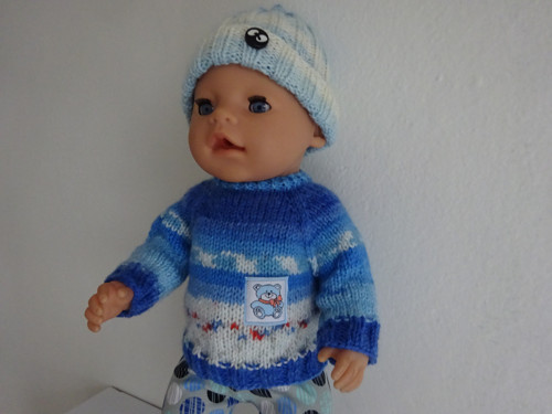 Svetr+čapka pro BABY Born — foto 3
