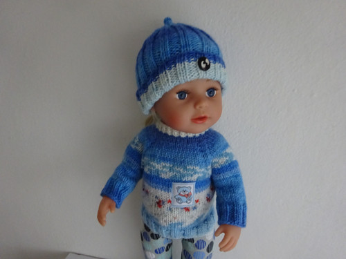 Svetr+čapka pro BABY Born — foto 5