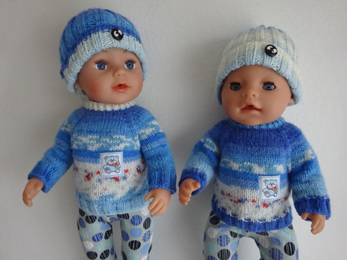 Svetr+čapka pro BABY Born — foto 4