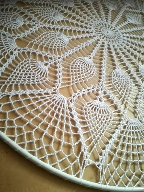 Krajka - do kruhu 50 cm — foto 3
