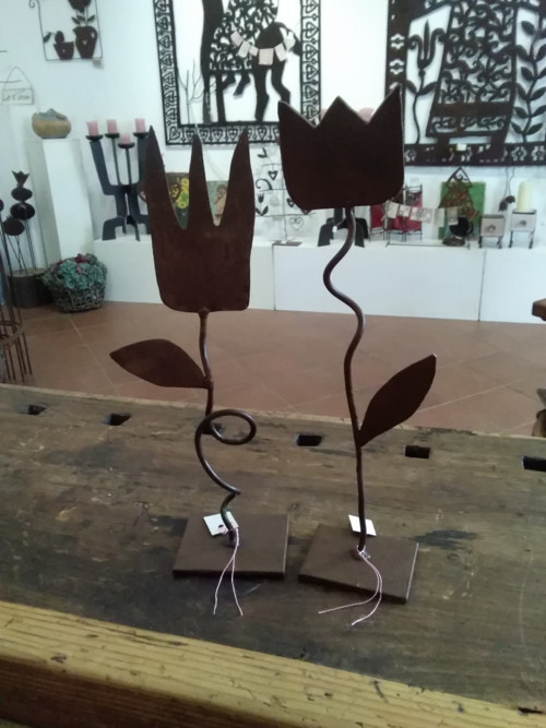 Plechové tulipány — foto 2