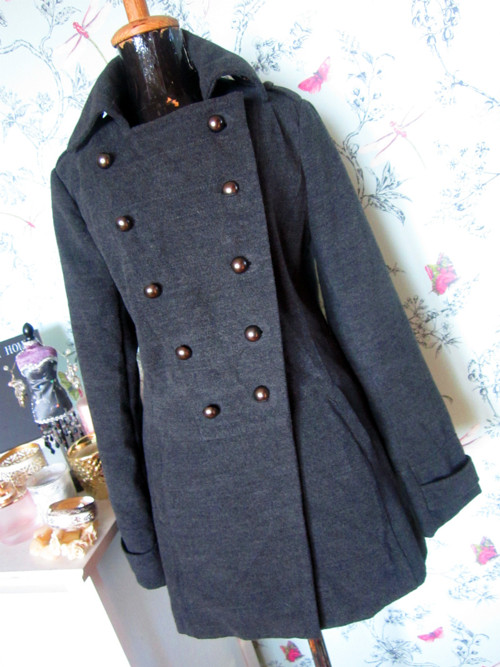 Kabát army grey — foto 2