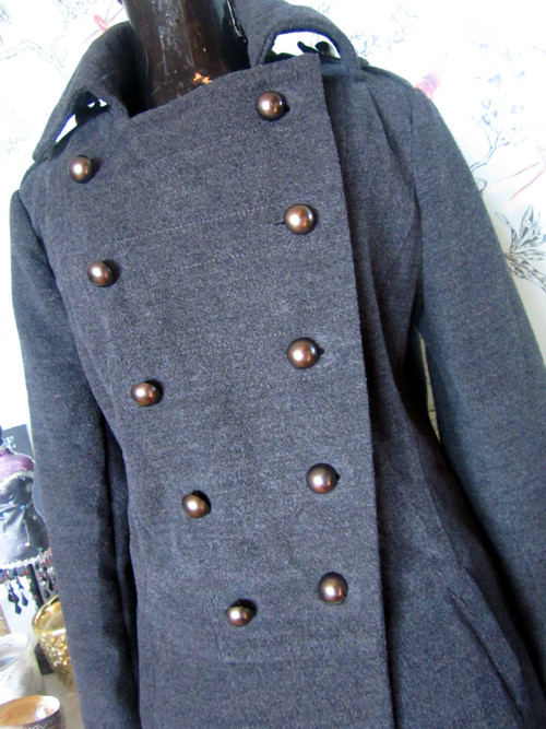 Kabát army grey — foto 3
