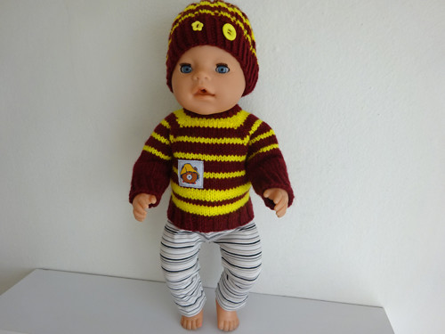 Svetr+čapka pro BABY Born — foto 4