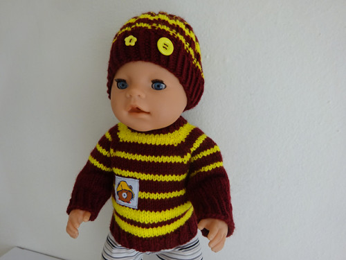 Svetr+čapka pro BABY Born — foto 2