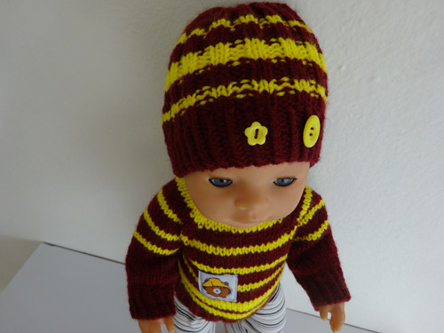 Svetr+čapka pro BABY Born — foto 3