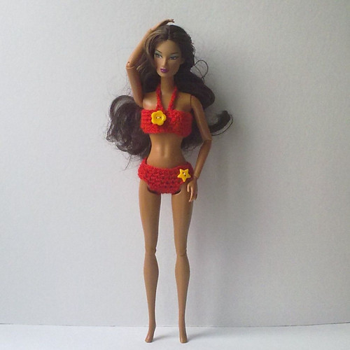 Oblečky pro Barbie - plavky — foto 5