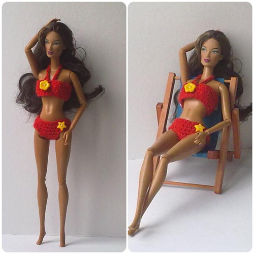 Oblečky pro Barbie - plavky — foto 6