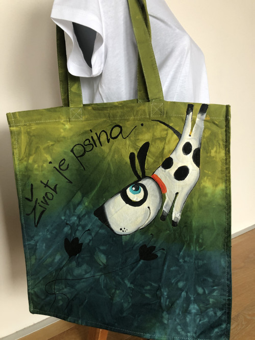 Taška nákupka Psí psina — foto 2