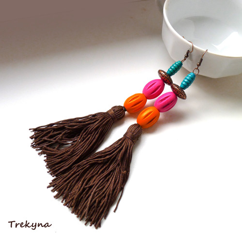 Tibetské náušnice — foto 2