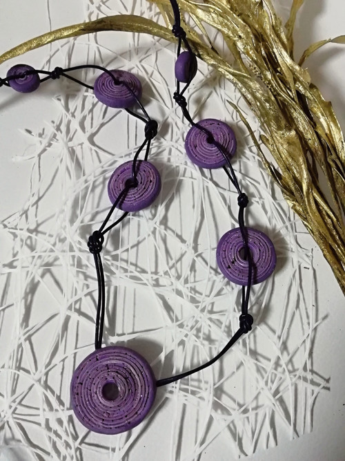 Boho-korálky Fialka — foto 4