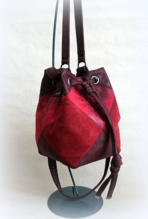 Bucket bag Wine red — foto 3