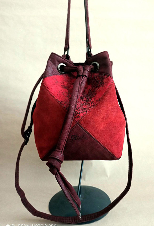 Bucket bag Wine red — foto 4